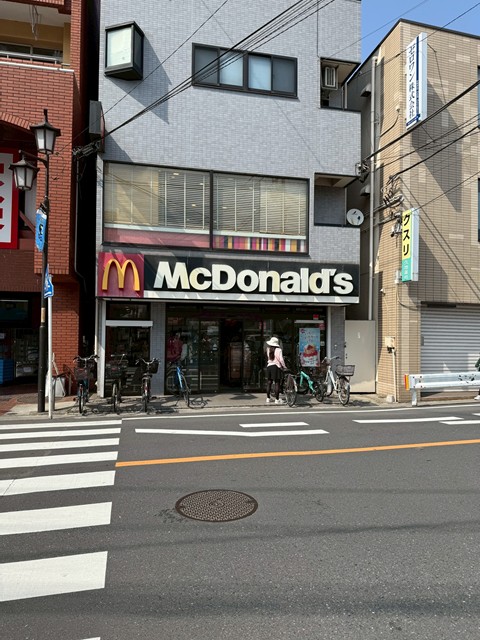 飲食店　マクドナルド 久地駅前店（飲食店）まで167m