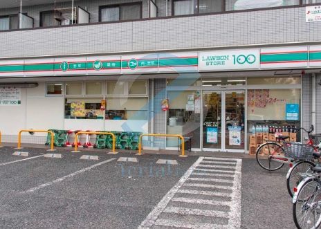 コンビニ　ローソンストア100北葛西二丁目店（コンビニ）まで500m