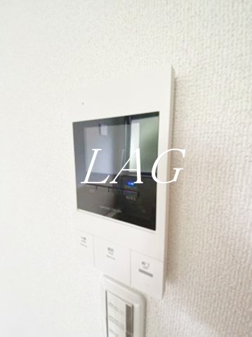 セキュリティ　モニター付きインターフォンです。