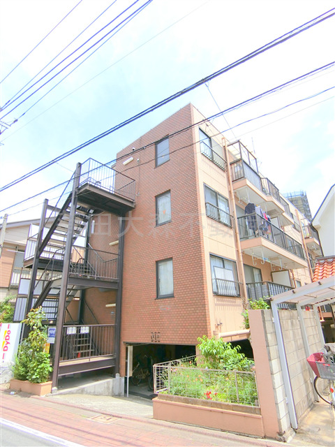 建物外観　1988年3月築　鉄骨造地上3階建て　東京都大田区北糀谷1丁
