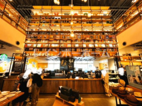 飲食店　スターバックスコーヒー 柏の葉 蔦屋書店（飲食店）まで669m