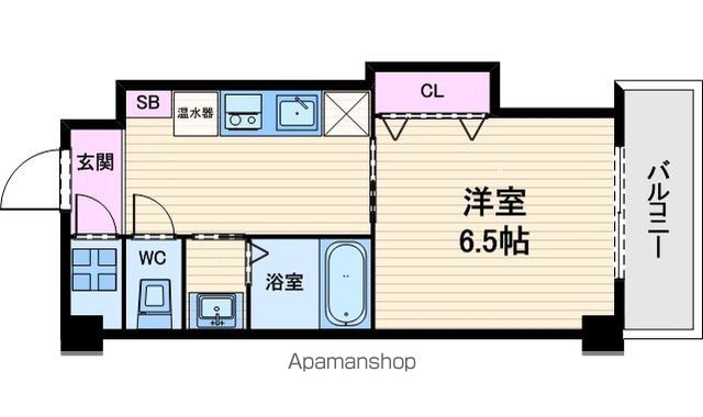 アパルト谷町の間取り写真