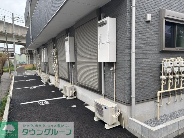 バルコニー　駐車場