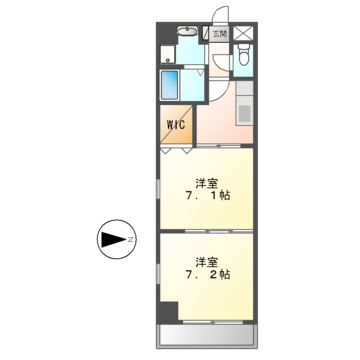 ドゥ カンパーニュの間取り写真