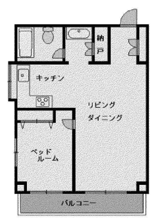 第5スカイマンションの間取り写真