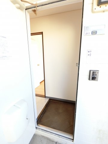 ＪＲ内房線 五井駅 徒歩8分 2階建 築33年の玄関写真