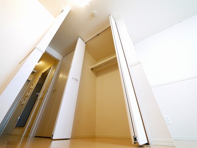 収納　ちょっとした収納スペースも充実しています