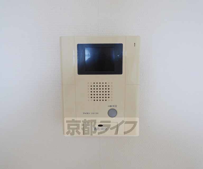 セキュリティ　来客時も安心です。