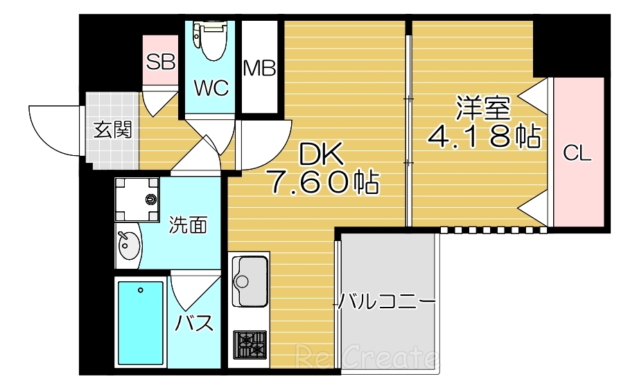プレジオ本町の間取り写真