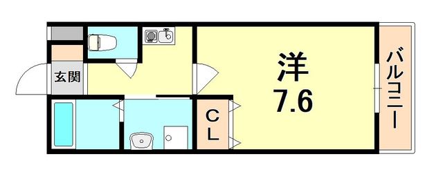 ウエイヴの間取り写真
