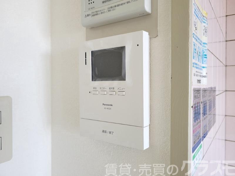 セキュリティ　来訪者が確認できるモニターホン♪