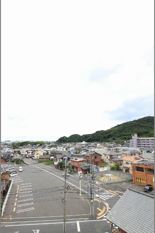 眺望　眺めも良い。6階だと風もはいります♪