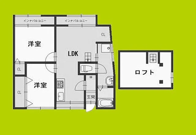 吉野5816の間取り写真