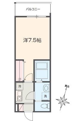 MELDIA入間市IIIの間取り写真