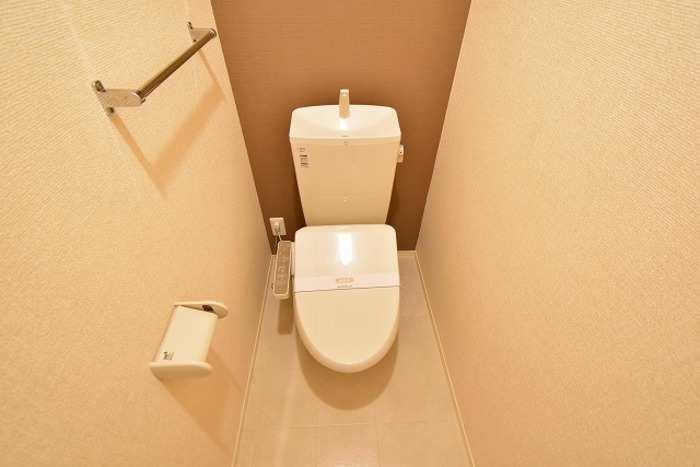 トイレ　同物件、同仕様部屋写真