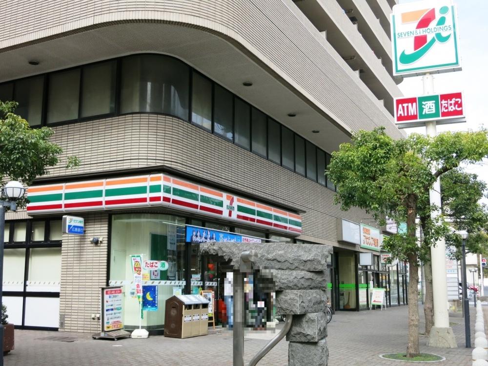コンビニ　セブンイレブン広島天満町店（コンビニ）まで162m