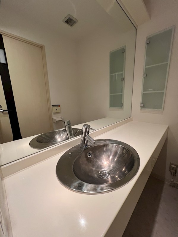 洗面設備　※参考写真（同物件別部屋です）