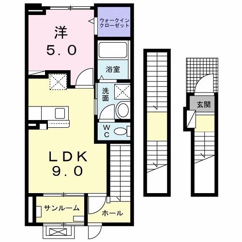 アネモネの間取り写真