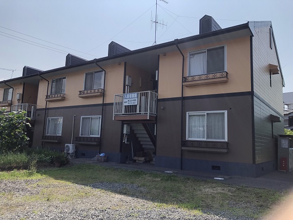 建物外観　外観リニューアルしました。
