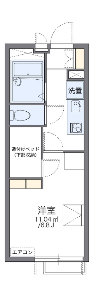 東京メトロ千代田線 北千住駅 徒歩11分 3階建 築18年の間取り写真