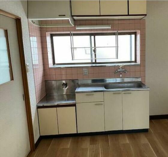 京成押上線 四ツ木駅 徒歩6分 3階建 築38年のキッチン写真