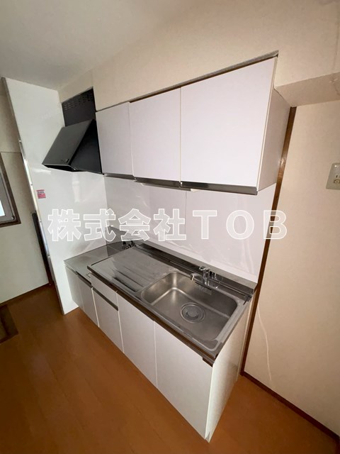 キッチン　2口ガスコンロ設置可能※別部屋同間取り参考写真※