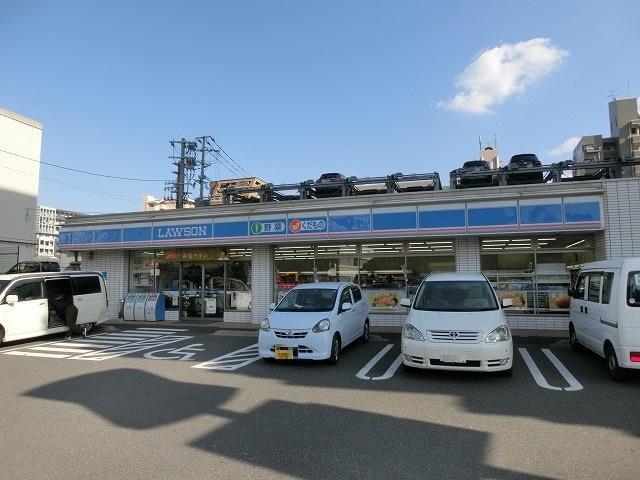 コンビニ　ローソン戸畑千防1丁目店（コンビニ）まで300m