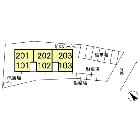京王相模原線 橋本駅 バス乗車時間：17分 最寄りバス停で下車 徒歩5分 2階建 築30年のその他写真