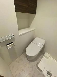 東京メトロ銀座線 田原町駅 徒歩3分 13階建 築6年のトイレ写真