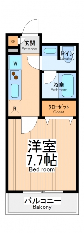 プライムアーバン川崎南幸町の間取り写真