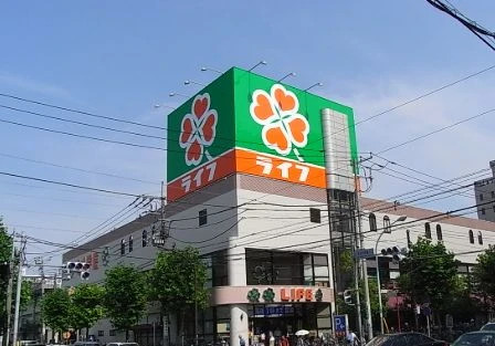 スーパー　ライフ深川猿江店（スーパー）まで503m