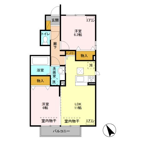 湘南新宿ライン宇須 古河駅 徒歩39分 2階建 築11年の間取り写真