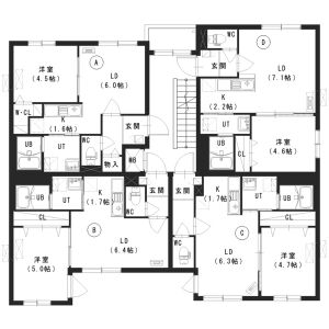 その他　DCBA→1.2.3.5号室