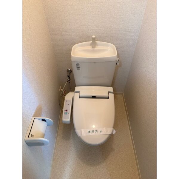 ＪＲ上越線 群馬総社駅 徒歩16分 2階建 築18年のトイレ写真