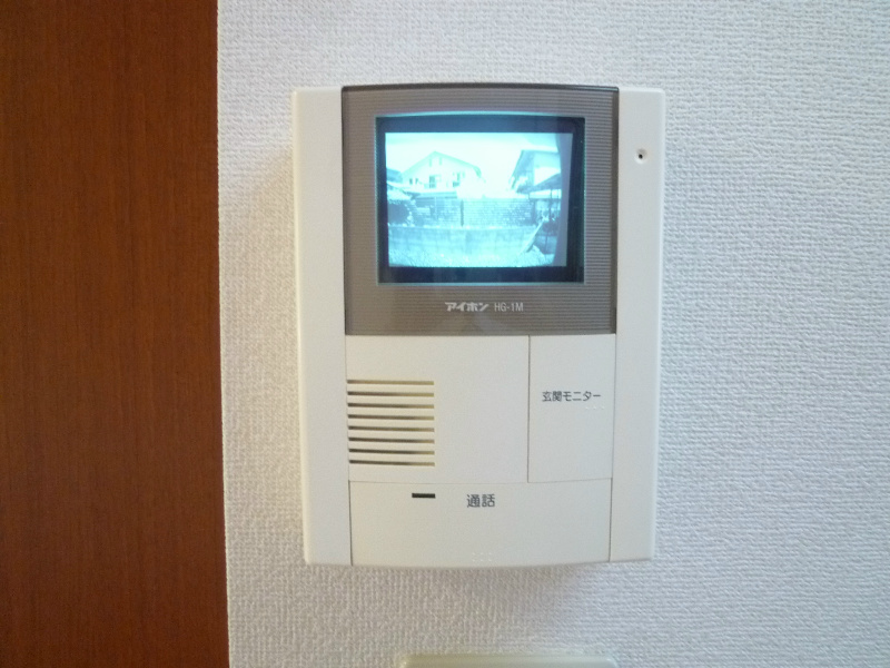 セキュリティ　TVモニターホン付きで来客を画面で確認出来て安心です♪