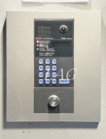 セキュリティ　オートロックです。
