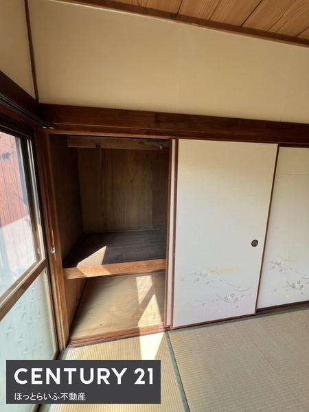 和室の収納が便利です