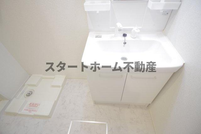 洗面設備　洗面所です