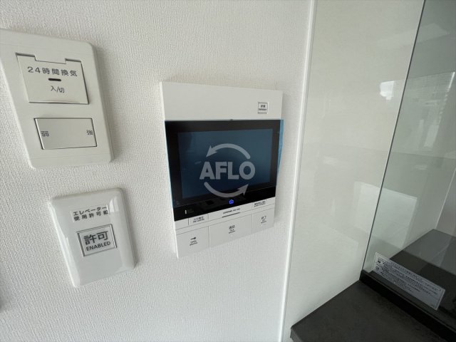セキュリティ　BRAVE天満橋京町　TVモニター付きインターホン