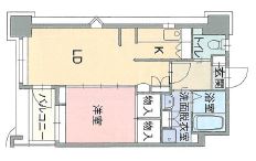 ニューサンリバー11番館の間取り