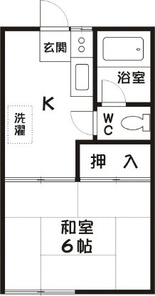 ジュネス相南の間取り