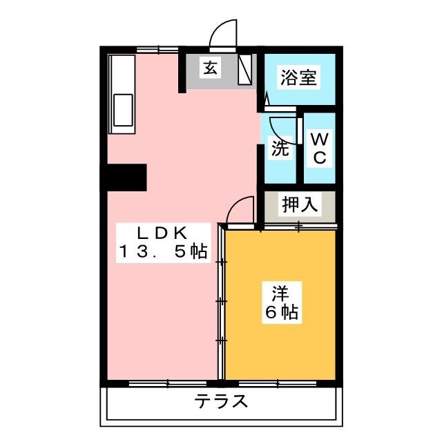 ファミールＯＴＡの間取り