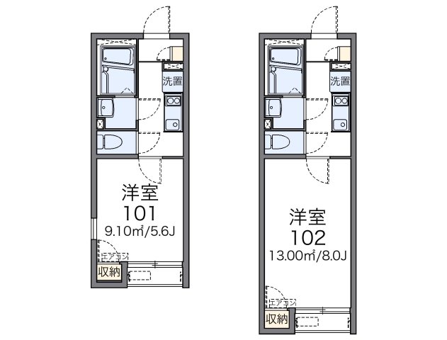 ゼフィールの間取り