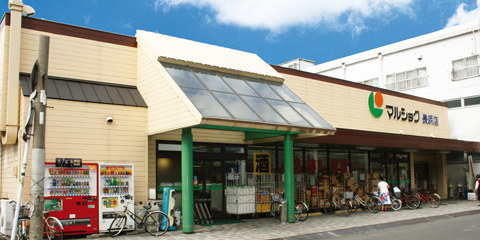 スーパー　マルショク長浜店（スーパー）まで411m
