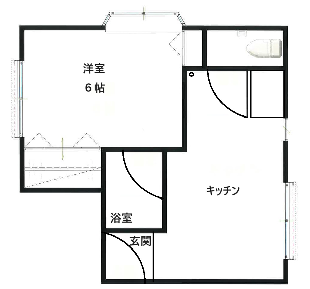 コーポTAMの間取り