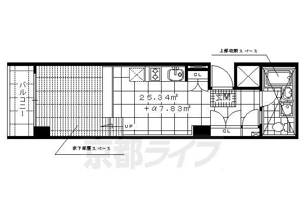 【是空ＨＯＲＩＫＡＷＡの間取り】