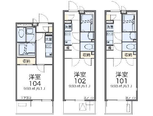 【レオネクストルナ大宮の間取り】