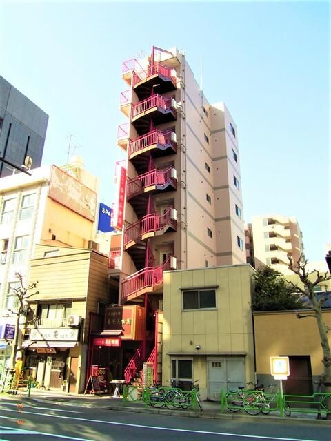 中央区日本橋人形町のマンションの建物外観