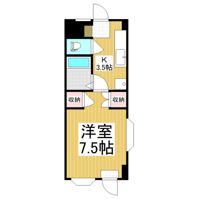 ベクベームの間取り