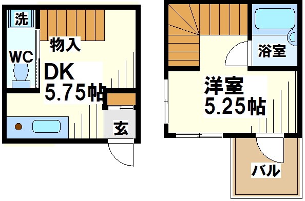 アネックスの間取り